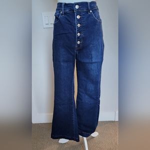 Express Super High Rise Flare Jeans sz 14s